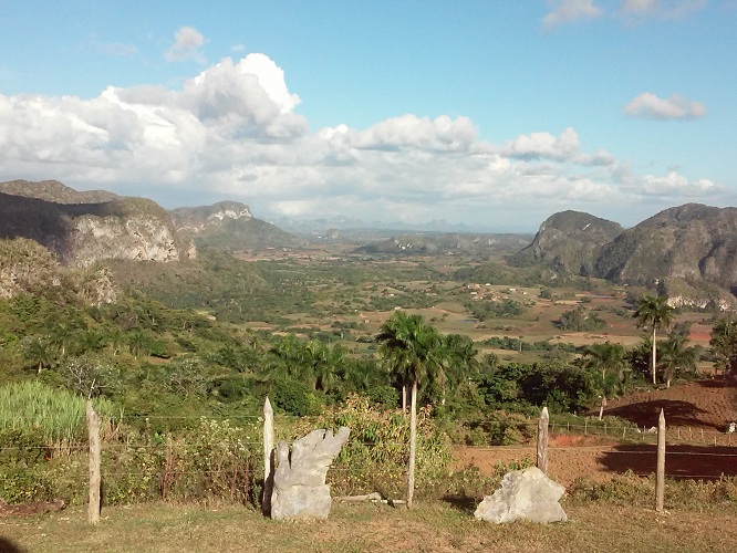 'View of the mountains' Casas particulares are an alternative to hotels in Cuba.